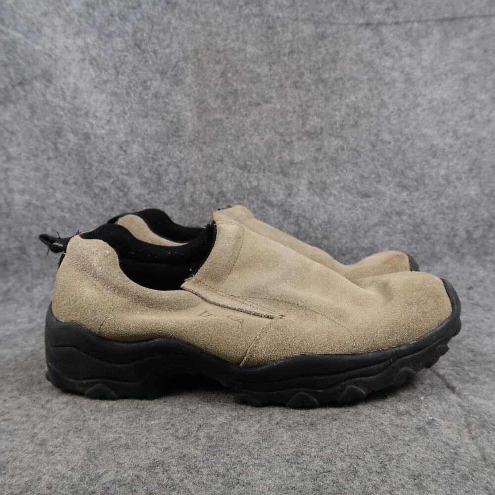Itasca Shoes Mens 8 Slip On Moc Loafer Sneaker Leather Casual Comfort Outdoor